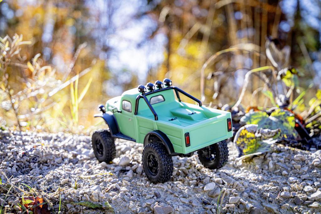 Absima Power Wagon V2 Brushed 1:18 RC Modellauto Elektro Crawler Allradantrieb (4WD) RtR 2,4GHz