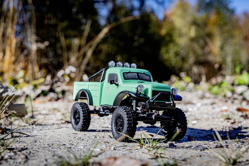 Absima Power Wagon V2 Brushed 1:18 RC Modellauto Elektro Crawler Allradantrieb (4WD) RtR 2,4GHz