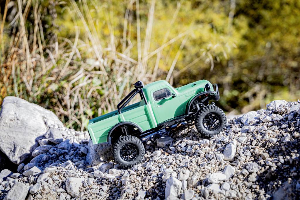 Absima Power Wagon V2 Brushed 1:18 RC Modellauto Elektro Crawler Allradantrieb (4WD) RtR 2,4GHz