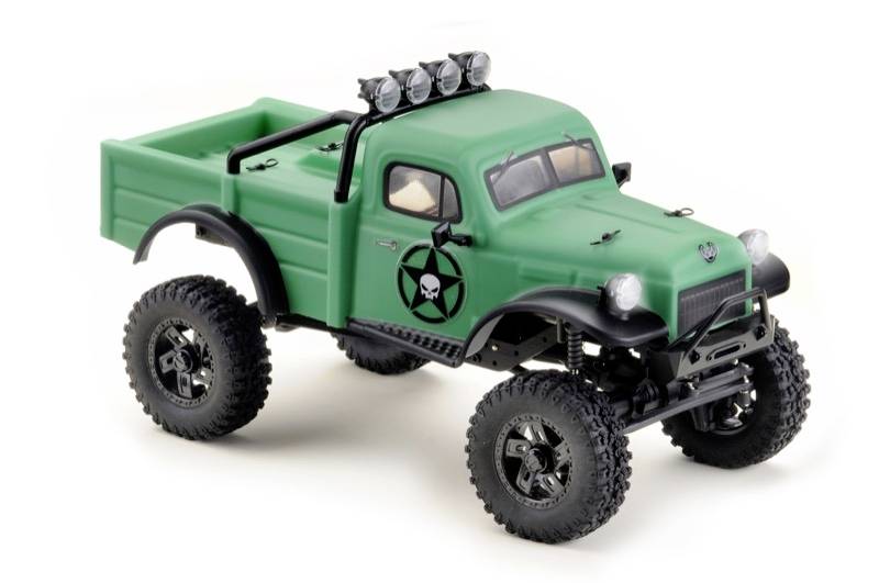 Absima Power Wagon V2 Brushed 1:18 RC Modellauto Elektro Crawler Allradantrieb (4WD) RtR 2,4GHz
