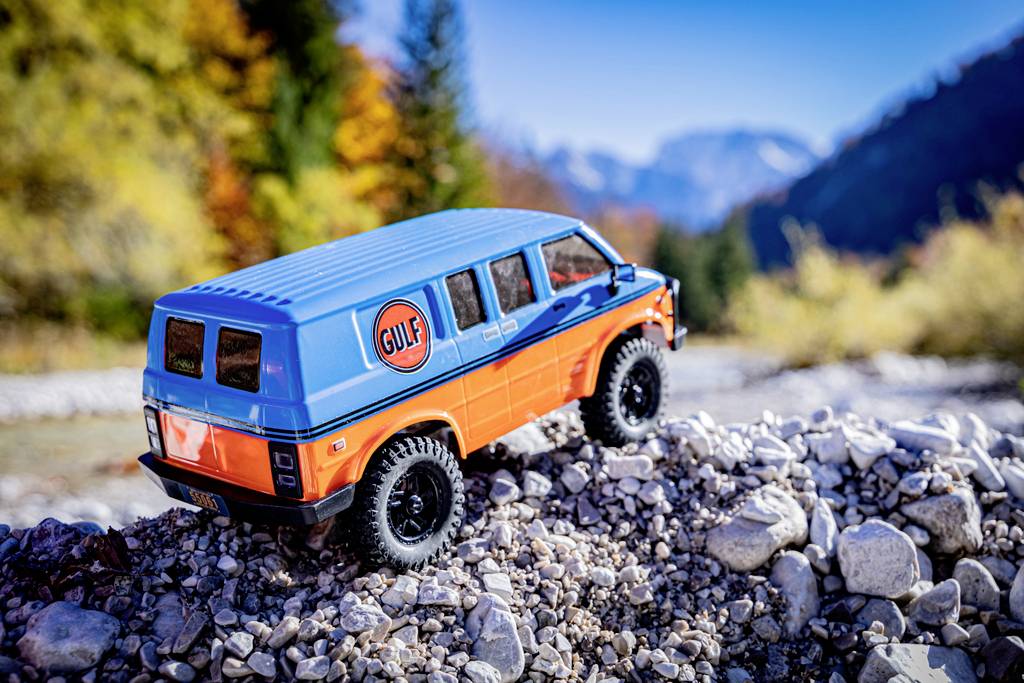 Absima Rock Van V2 Brushed 1:18 RC Modellauto Elektro Crawler Allradantrieb (4WD) RtR 2,4GHz