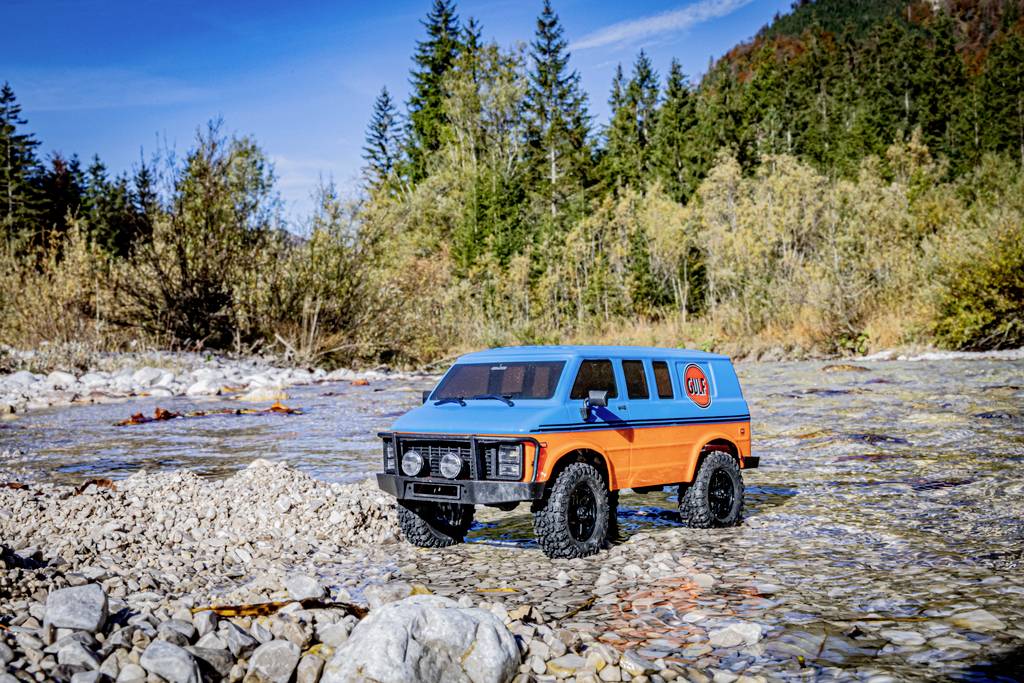 Absima Rock Van V2 Brushed 1:18 RC Modellauto Elektro Crawler Allradantrieb (4WD) RtR 2,4GHz