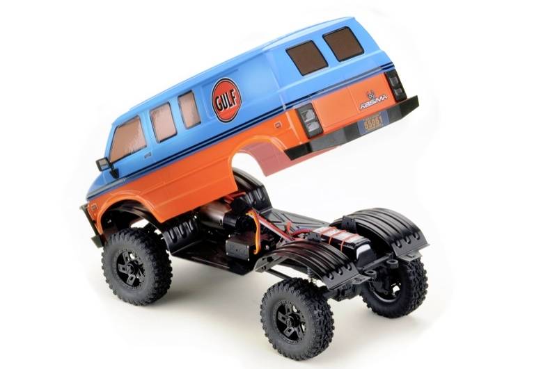 Absima Rock Van V2 Brushed 1:18 RC Modellauto Elektro Crawler Allradantrieb (4WD) RtR 2,4GHz