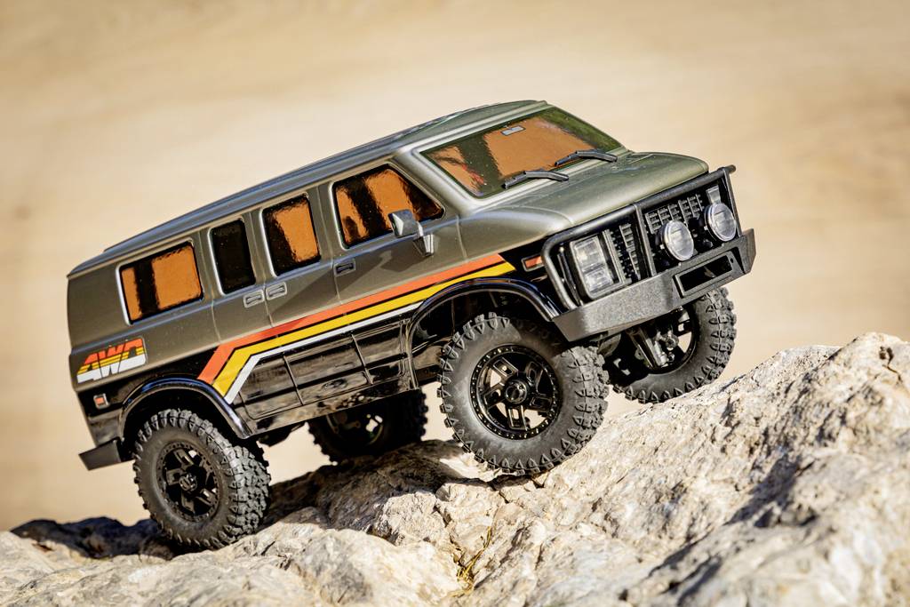 Absima Rock Van V2 Brushed 1:18 RC Modellauto Elektro Crawler Allradantrieb (4WD) RtR 2,4GHz