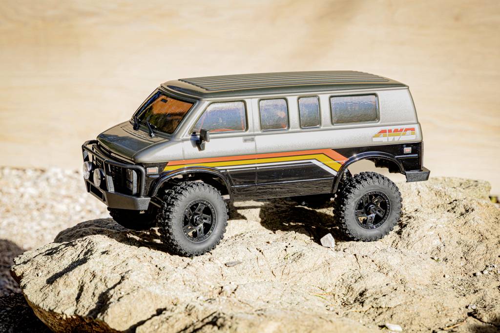 Absima Rock Van V2 Brushed 1:18 RC Modellauto Elektro Crawler Allradantrieb (4WD) RtR 2,4GHz