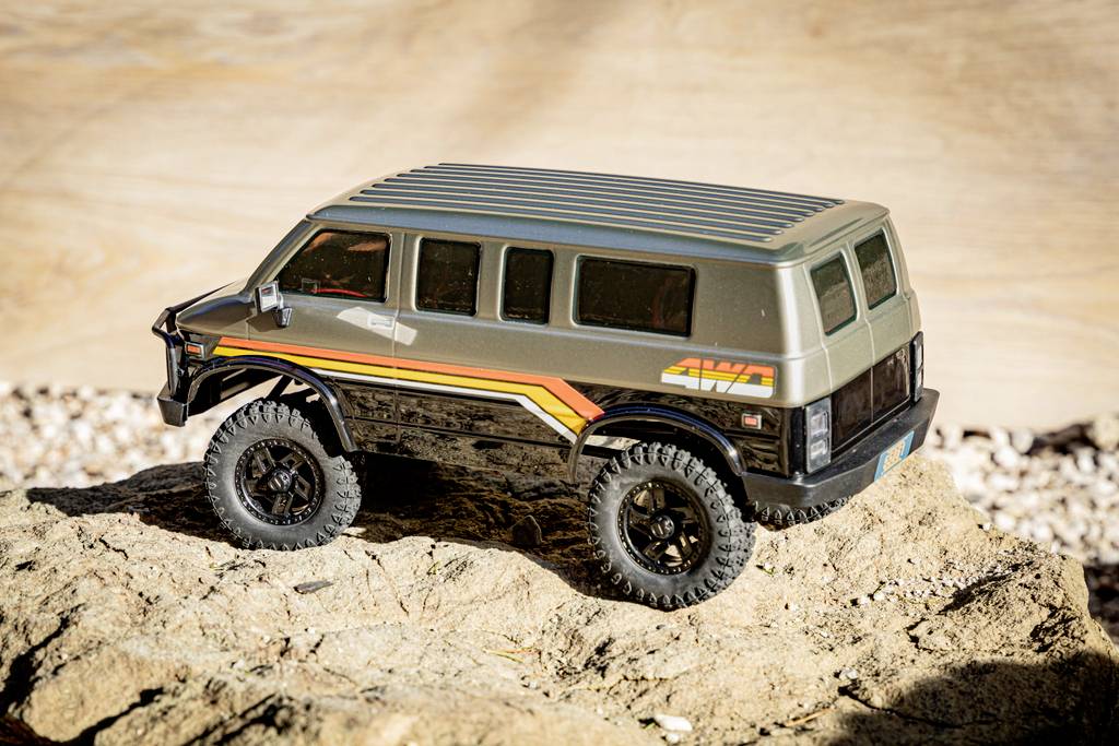 Absima Rock Van V2 Brushed 1:18 RC Modellauto Elektro Crawler Allradantrieb (4WD) RtR 2,4GHz