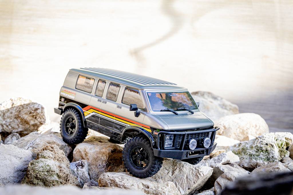 Absima Rock Van V2 Brushed 1:18 RC Modellauto Elektro Crawler Allradantrieb (4WD) RtR 2,4GHz