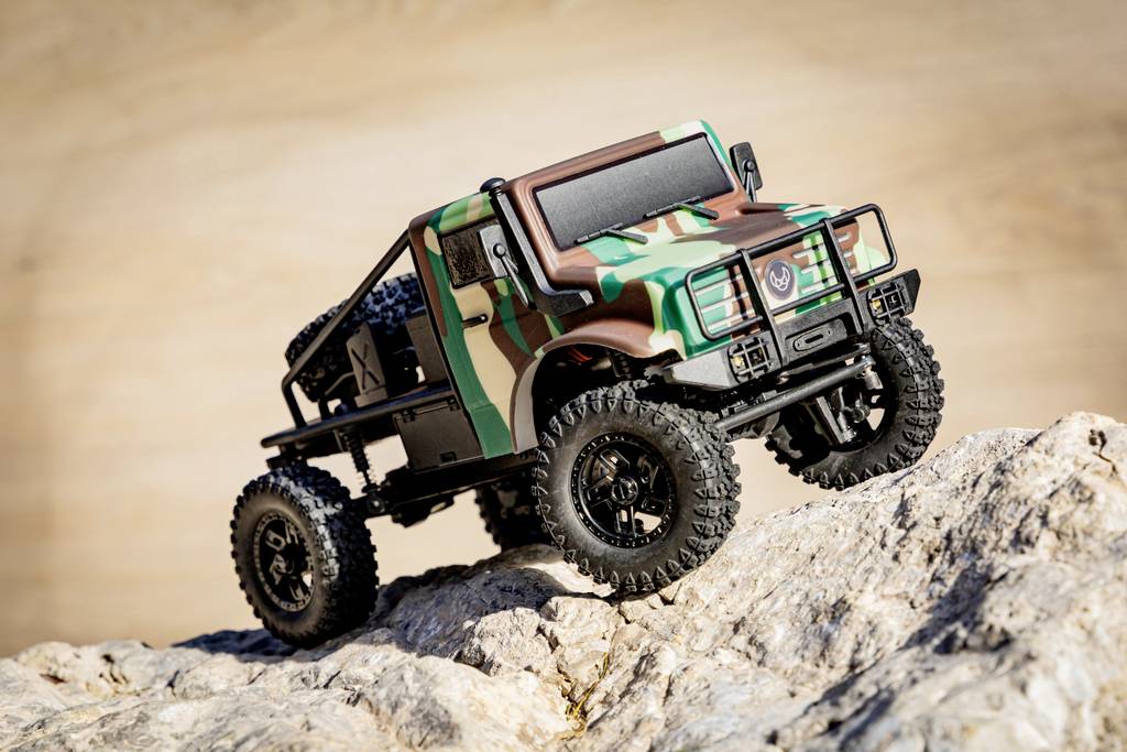 Absima Trail Hunter V2 Brushed 1:18 RC Modellauto Elektro Crawler Allradantrieb (4WD) RtR 2,4GHz