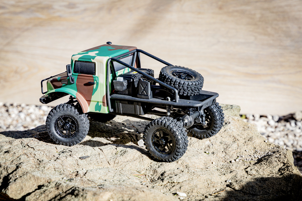 Absima Trail Hunter V2 Brushed 1:18 RC Modellauto Elektro Crawler Allradantrieb (4WD) RtR 2,4GHz