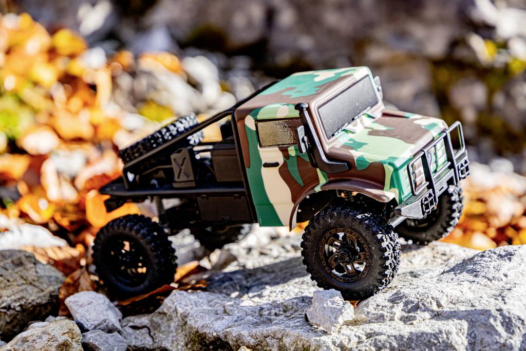 Absima Trail Hunter V2 Brushed 1:18 RC Modellauto Elektro Crawler Allradantrieb (4WD) RtR 2,4GHz