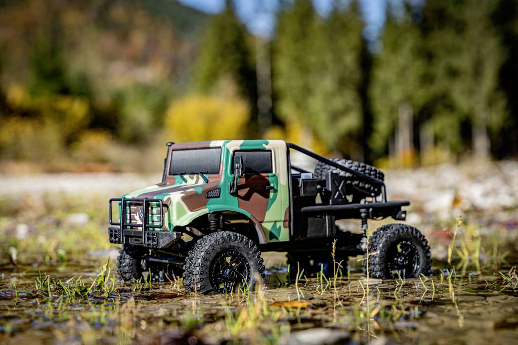 Absima Trail Hunter V2 Brushed 1:18 RC Modellauto Elektro Crawler Allradantrieb (4WD) RtR 2,4GHz