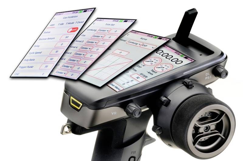 Absima CR9T Pistolengriff-Fernsteuerung 2,4GHz Anzahl Kanäle: 9