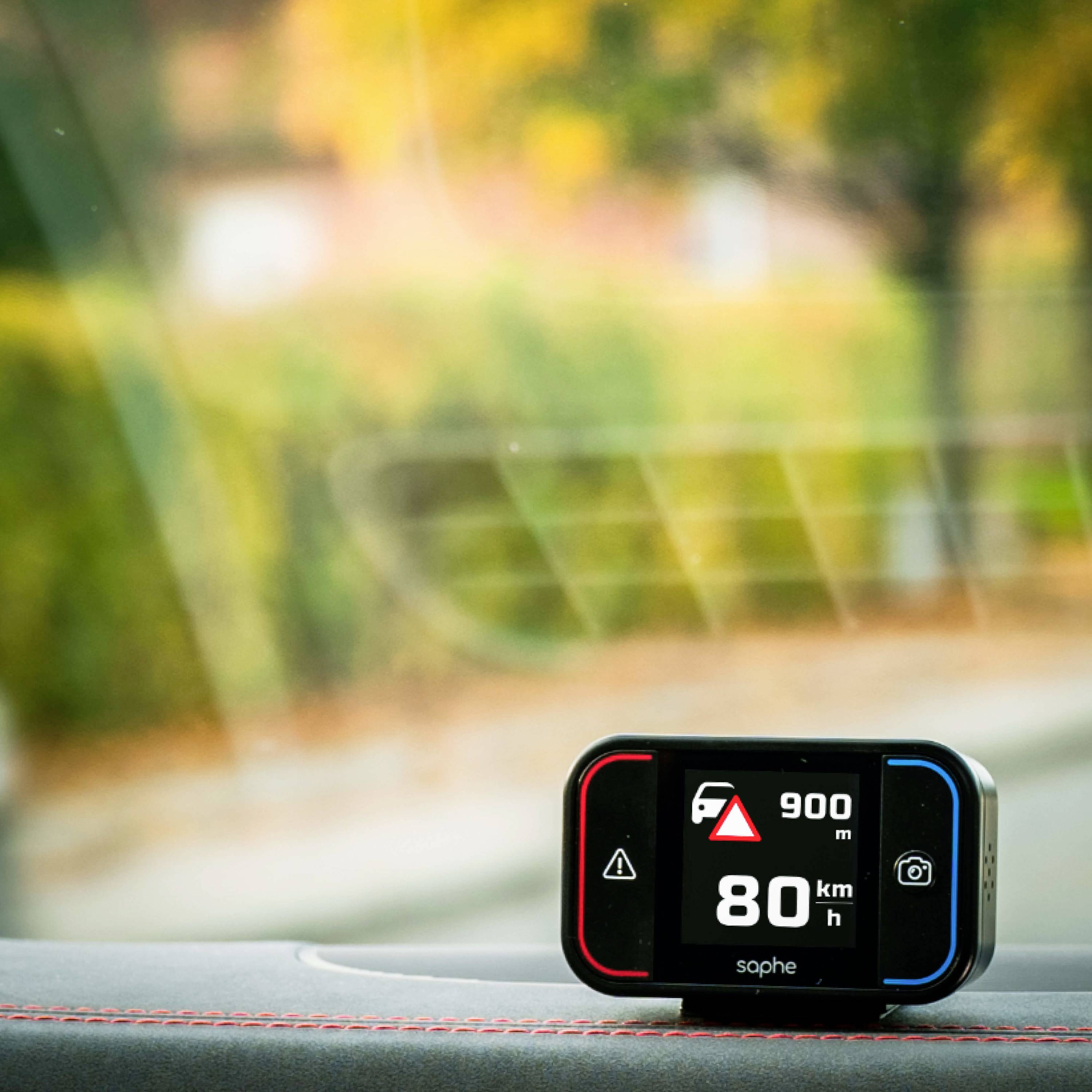 saphe 5080 Drive Pro Kit Verkehrsalarm (L x B x H) 130 x 90 x 30 mm