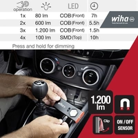 Wiha LED Handlampe SB490HL01 1200lm 45699 Wiha LED Handlampe SB490HL01 1200lm 45699