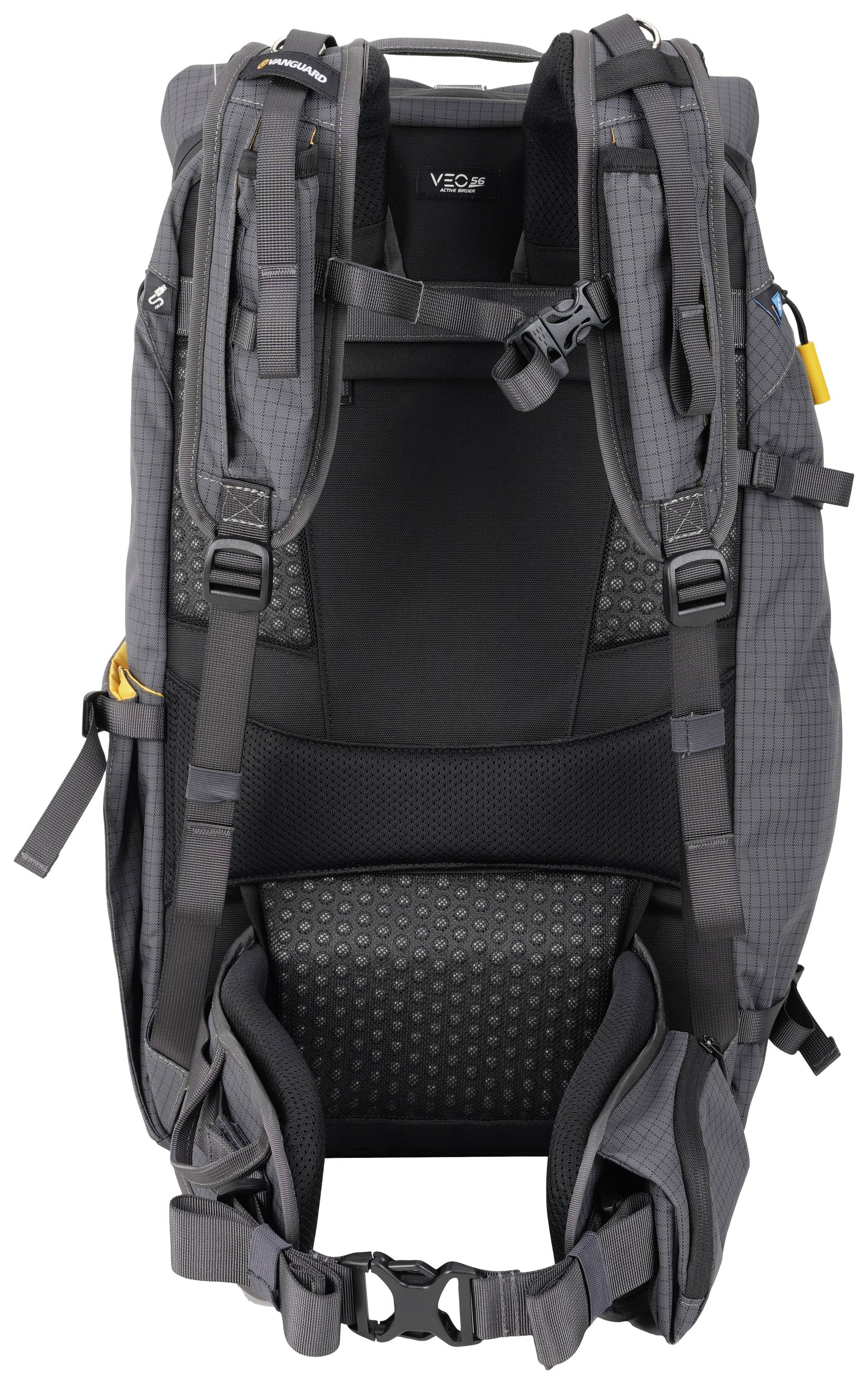 Vanguard VEO ACTIVE BIRDER 56 GY Rucksack Innenmaß (B x H x T)=310 x 560 x 180mm Regenschutz, Tabletfach