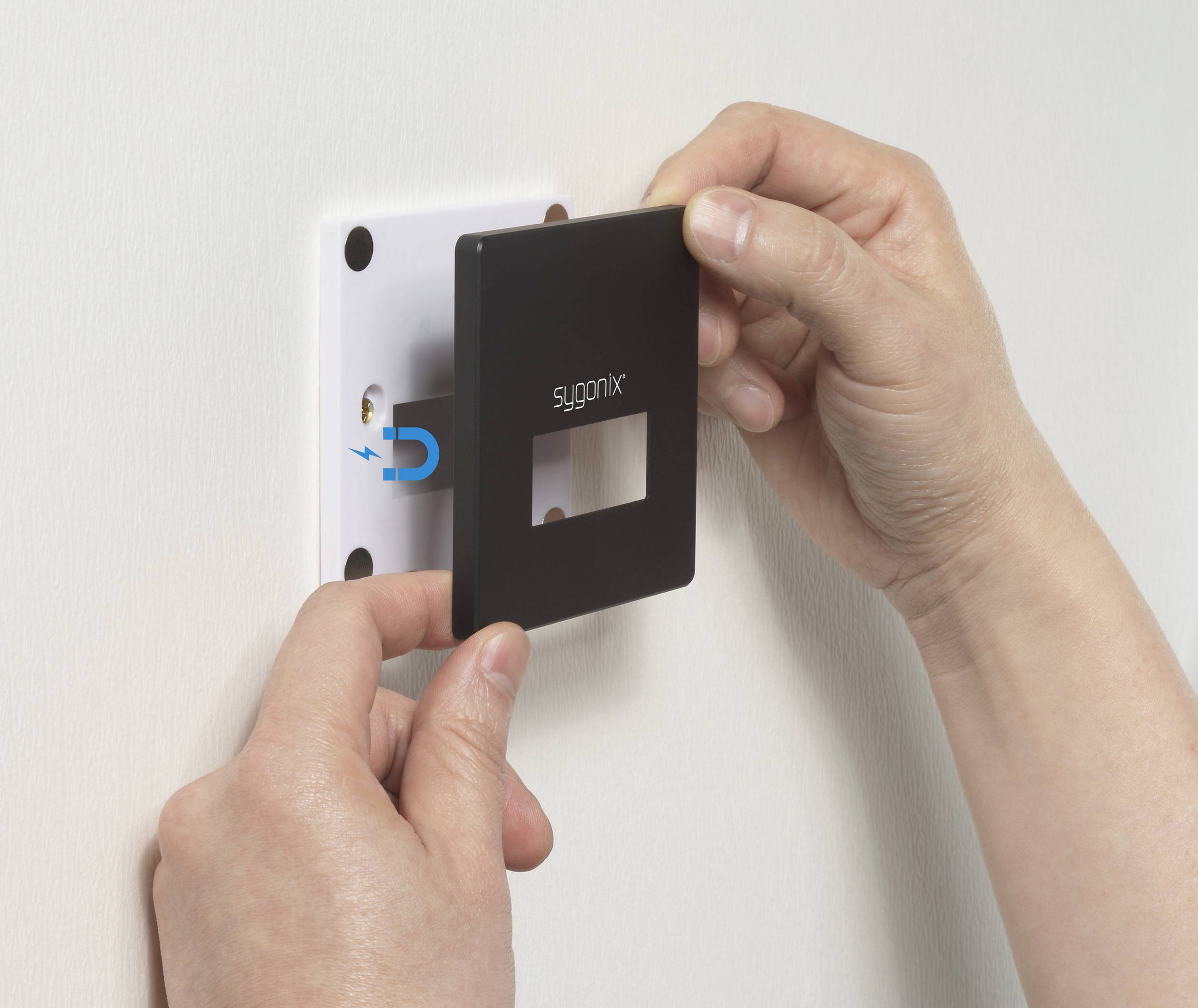 Sygonix SY-6179432 LED-Wandeinbauleuchte 1.2W LED Schwarz