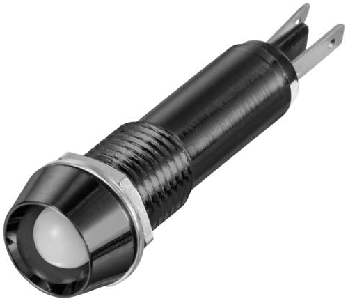 TRU COMPONENTS TC-12358888 LED-Signalleuchte Weiß 12 V/DC, 24 V/DC 10 mm 40 ° 1 St.