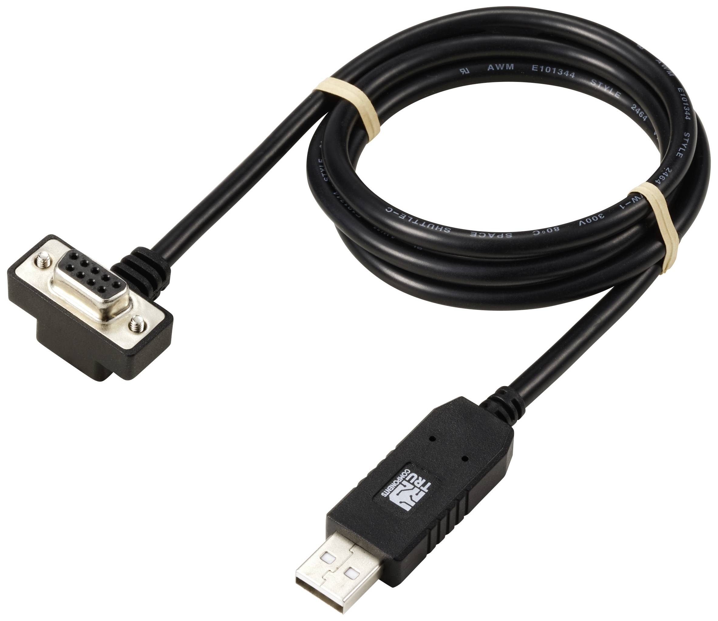 TRU COMPONENTS TC-KW-413 Seriell Umsetzer USB, RS-232 Anzahl Eingänge: 1 x Anzahl Ausgänge: 1 x 1St.