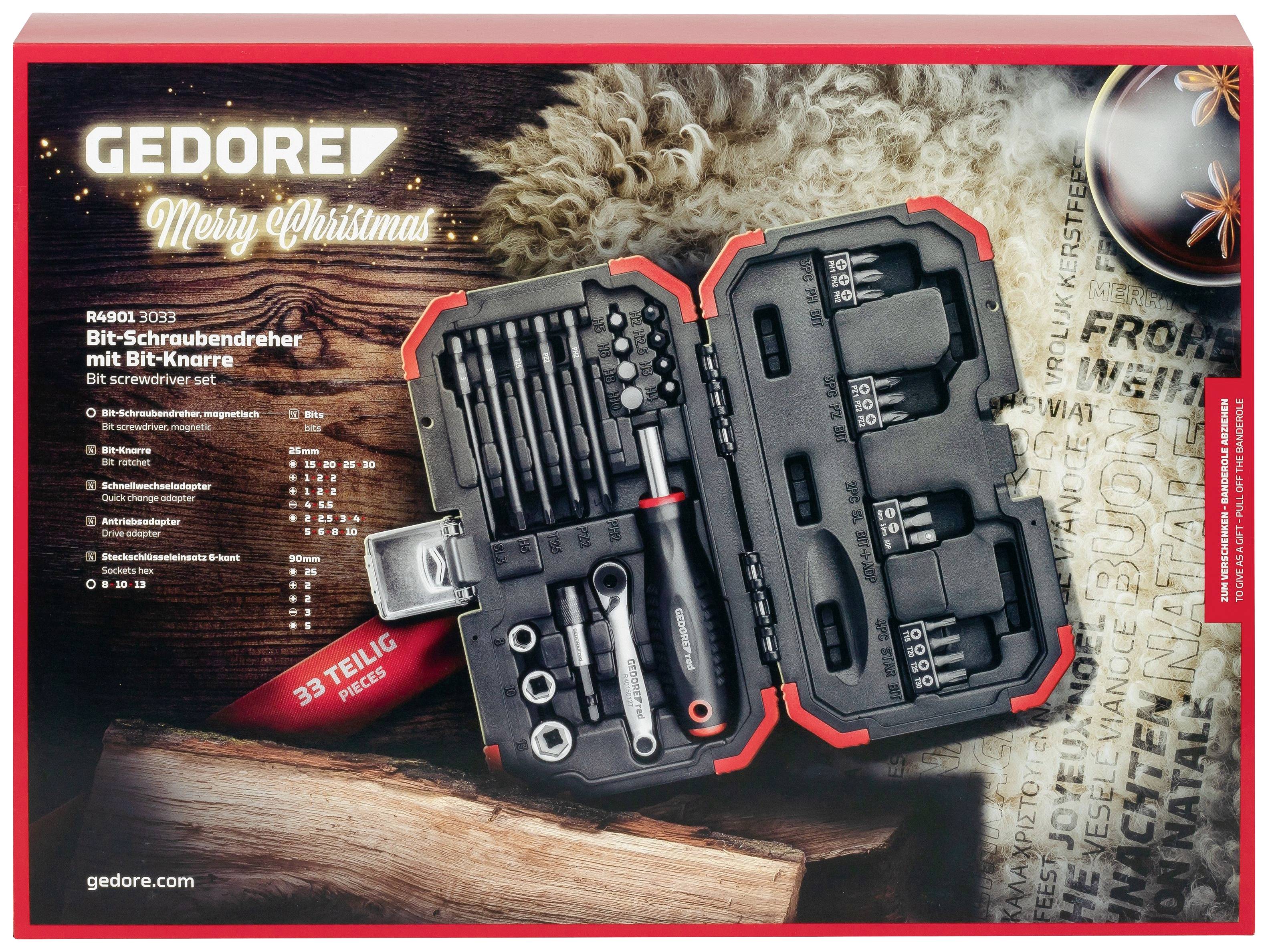 Gedore RED Gedore Adventskalender 2024 Werkzeug Adventskalender Altersklasse Unabhängig