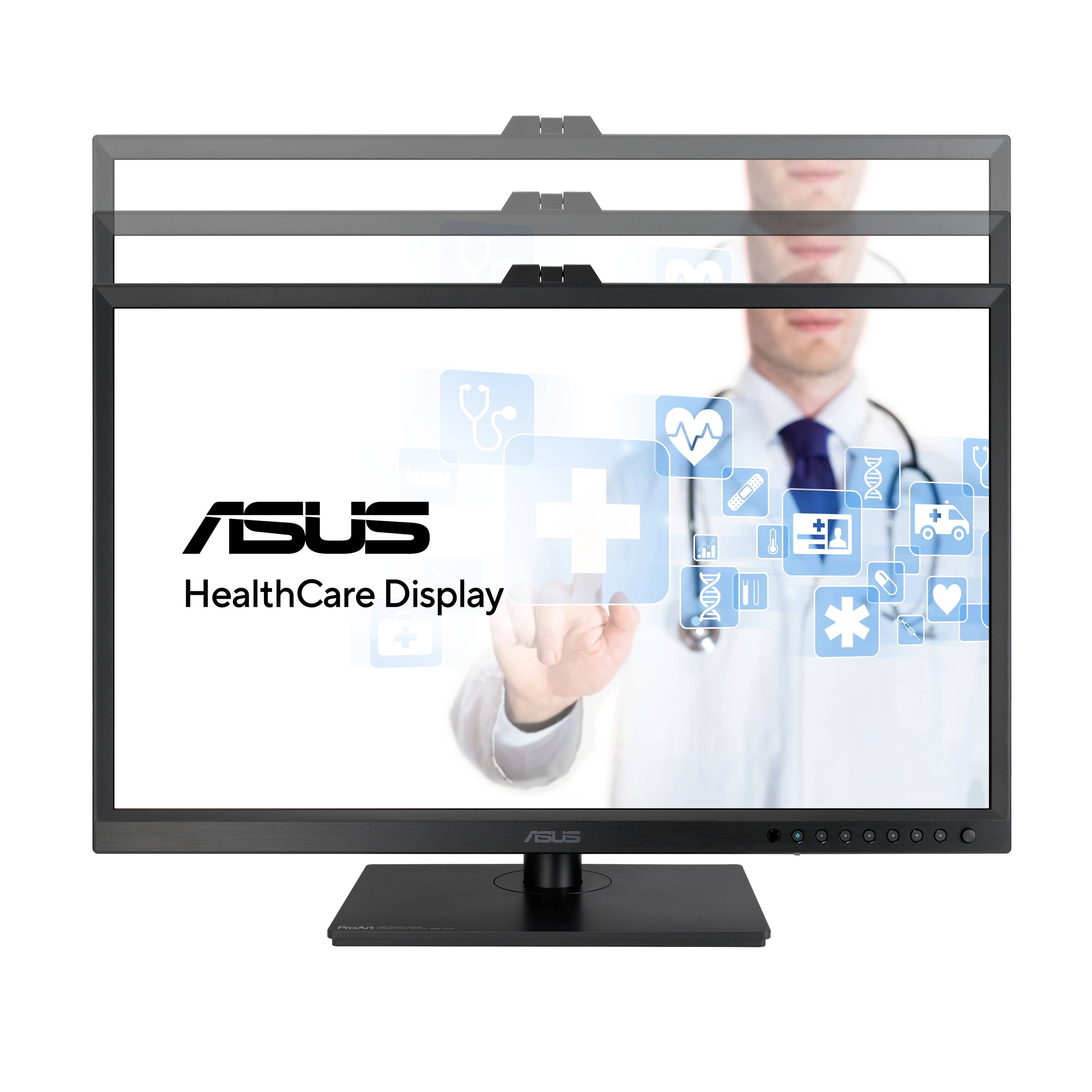 Asus HealthCare HA3281A LCD-Monitor EEK E (A - G) 80 cm (31.5 Zoll) 3840 x 2160 Pixel 16:9 0.1 ms HDMI®, Kopfhörer-Buchse, DisplayPort, USB-A, USB-