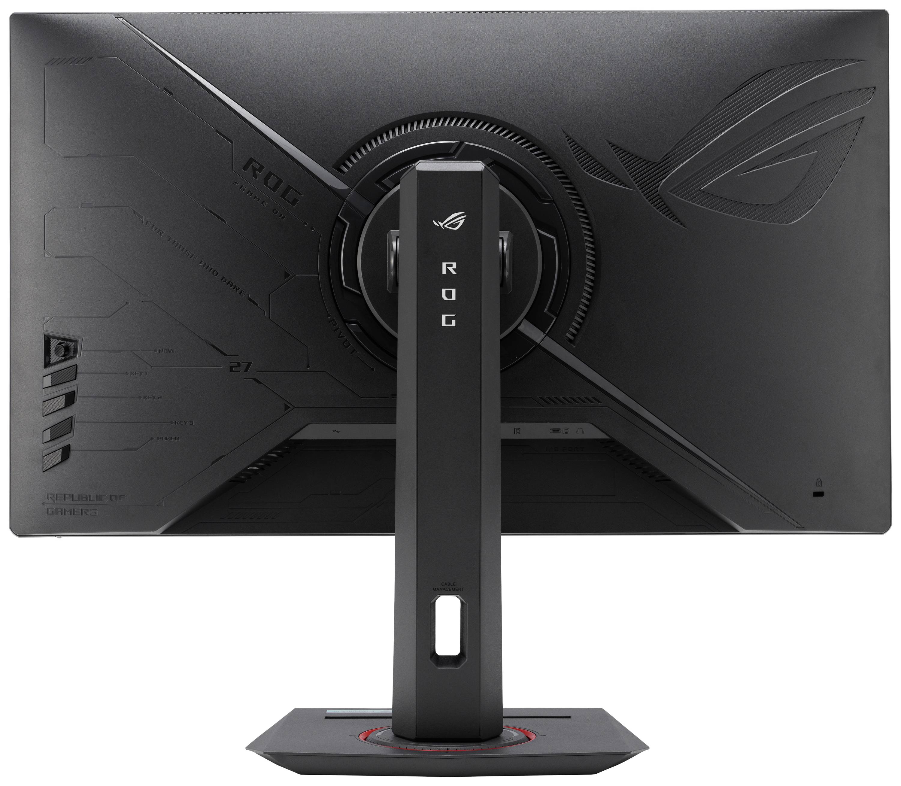 Asus ROG Strix XG27ACS Gaming Monitor EEK F (A - G) 68.6 cm (27 Zoll) 2560 x 1440 Pixel 16:9 1 ms DisplayPort, HDMI®, Kopfhörer (3.5 mm Klinke), US