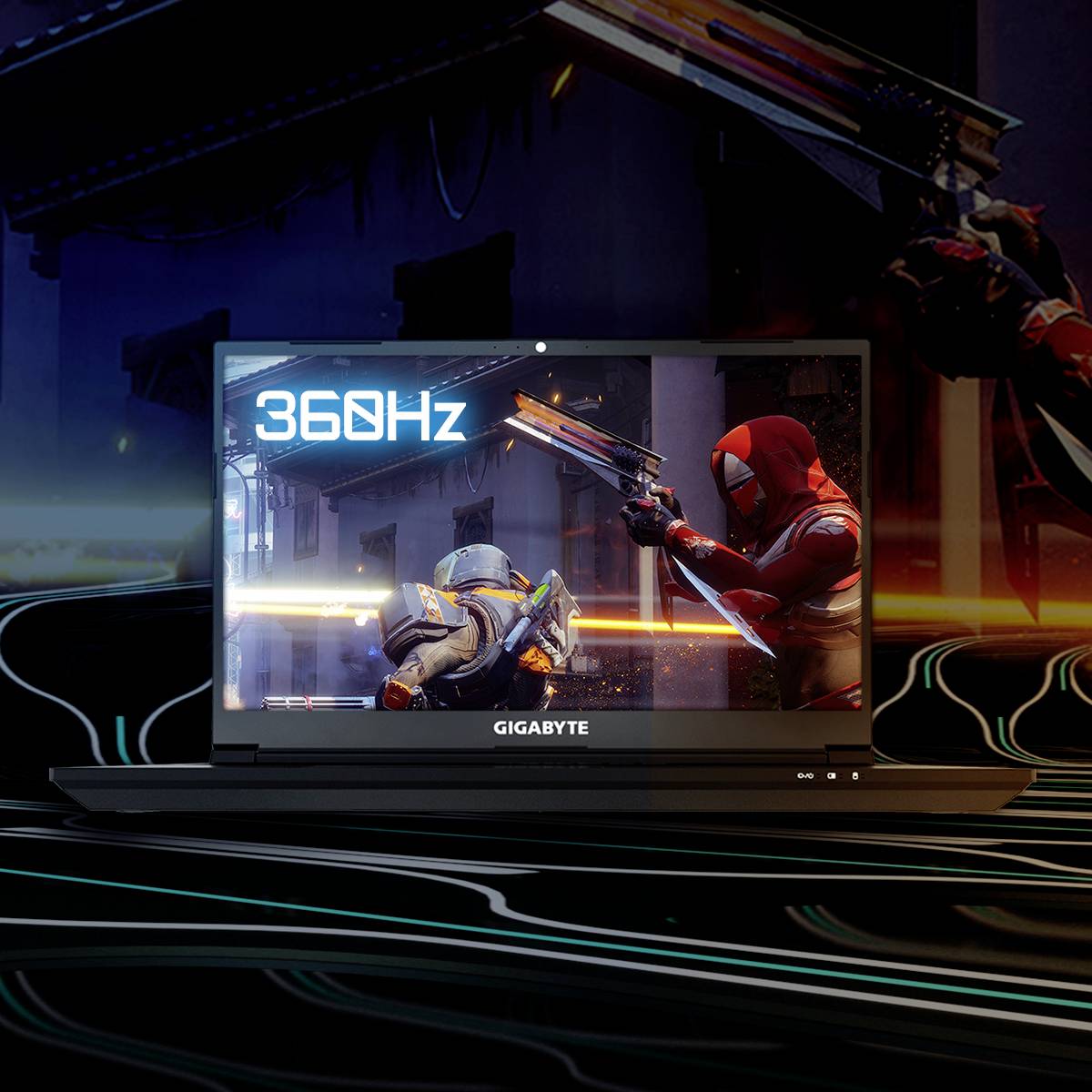 Gigabyte Gaming Notebook G5 MF5-H2DE354KH 39.6 cm (15.6 Zoll) Full HD Intel® Core™ i7 i7-13620H 16 GB RAM 1 TB SSD Deutsch, QWERTZ Schwarz