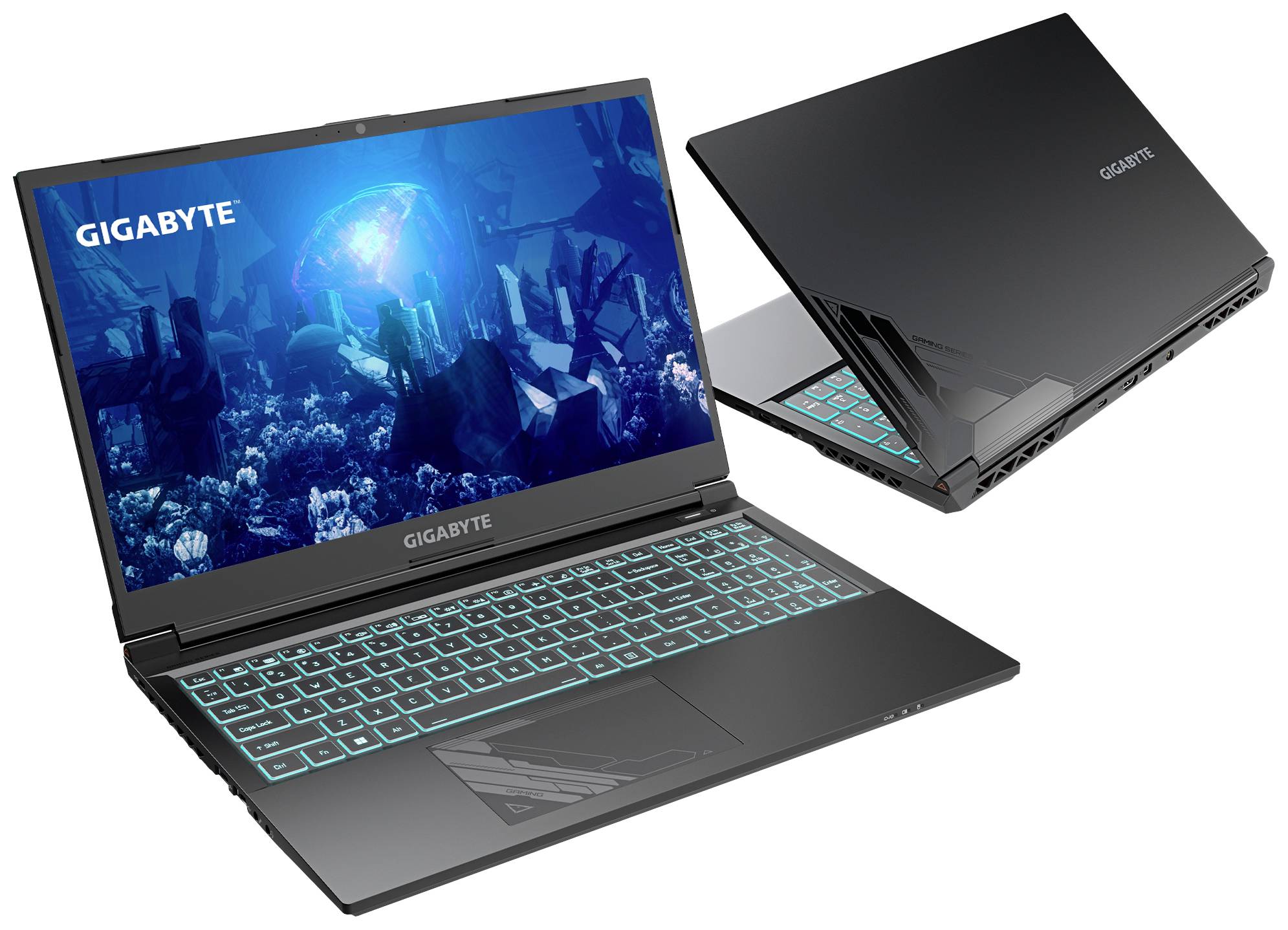 Gigabyte Gaming Notebook G5 MF5-H2DE354KH 39.6 cm (15.6 Zoll) Full HD Intel® Core™ i7 i7-13620H 16 GB RAM 1 TB SSD Deutsch, QWERTZ Schwarz