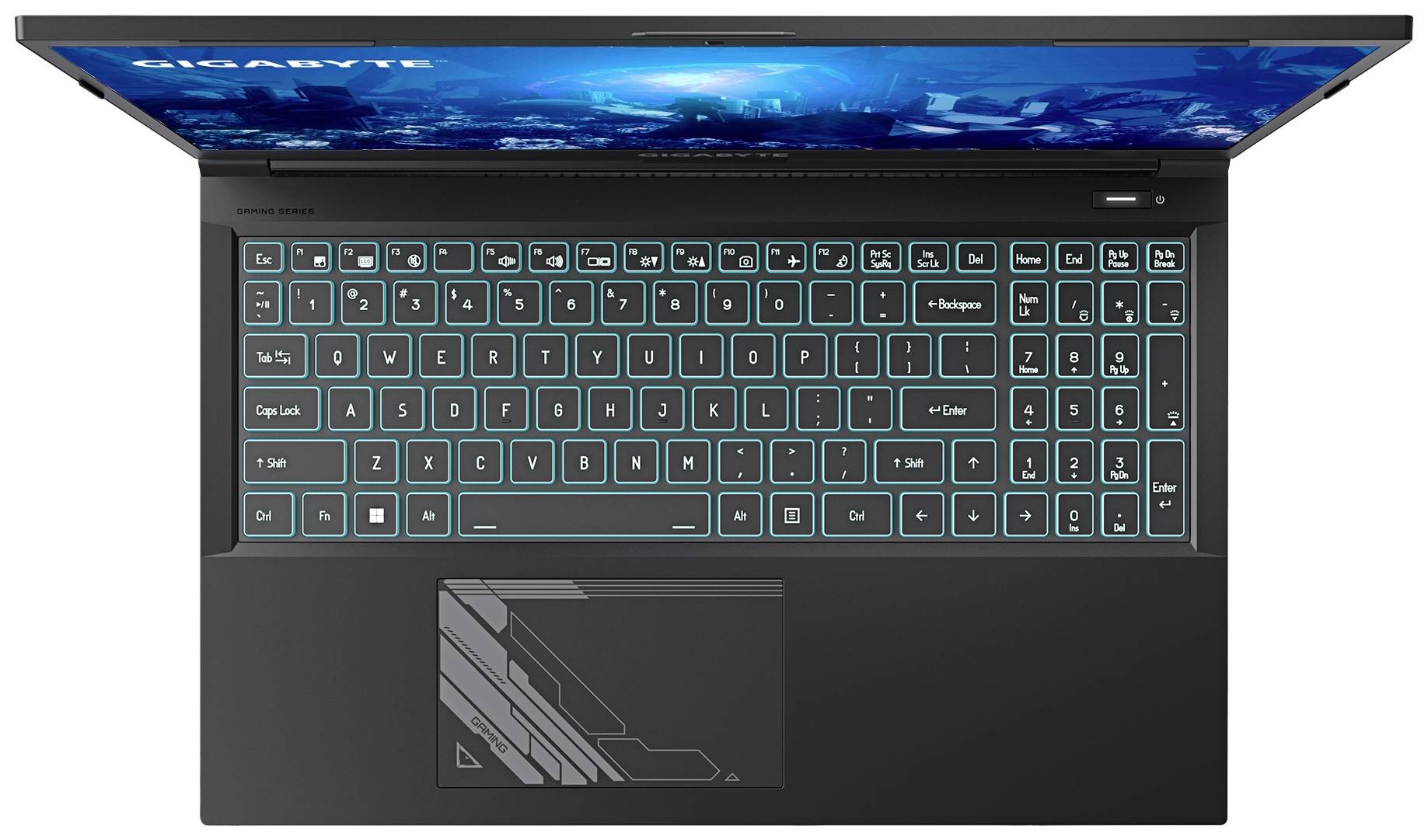 Gigabyte Gaming Notebook G5 MF5-H2DE354KH 39.6 cm (15.6 Zoll) Full HD Intel® Core™ i7 i7-13620H 16 GB RAM 1 TB SSD Deutsch, QWERTZ Schwarz