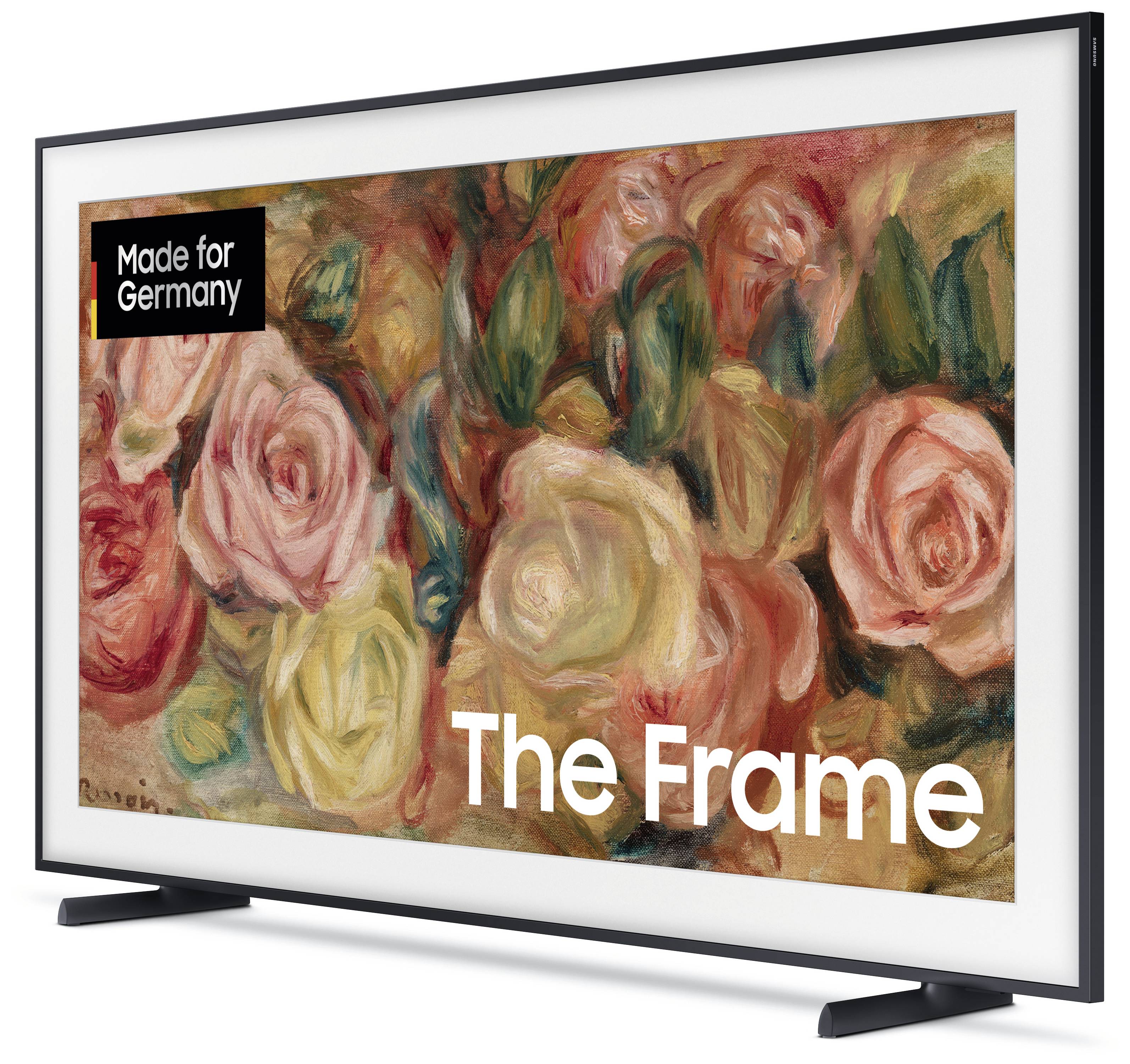 Samsung QLED 4K "The Frame" LS03D QLED-TV 108 cm 43 Zoll EEK G (A - G) CI+, DVB-T2 HD, WLAN, UHD, Smart TV, QLED Schwarz