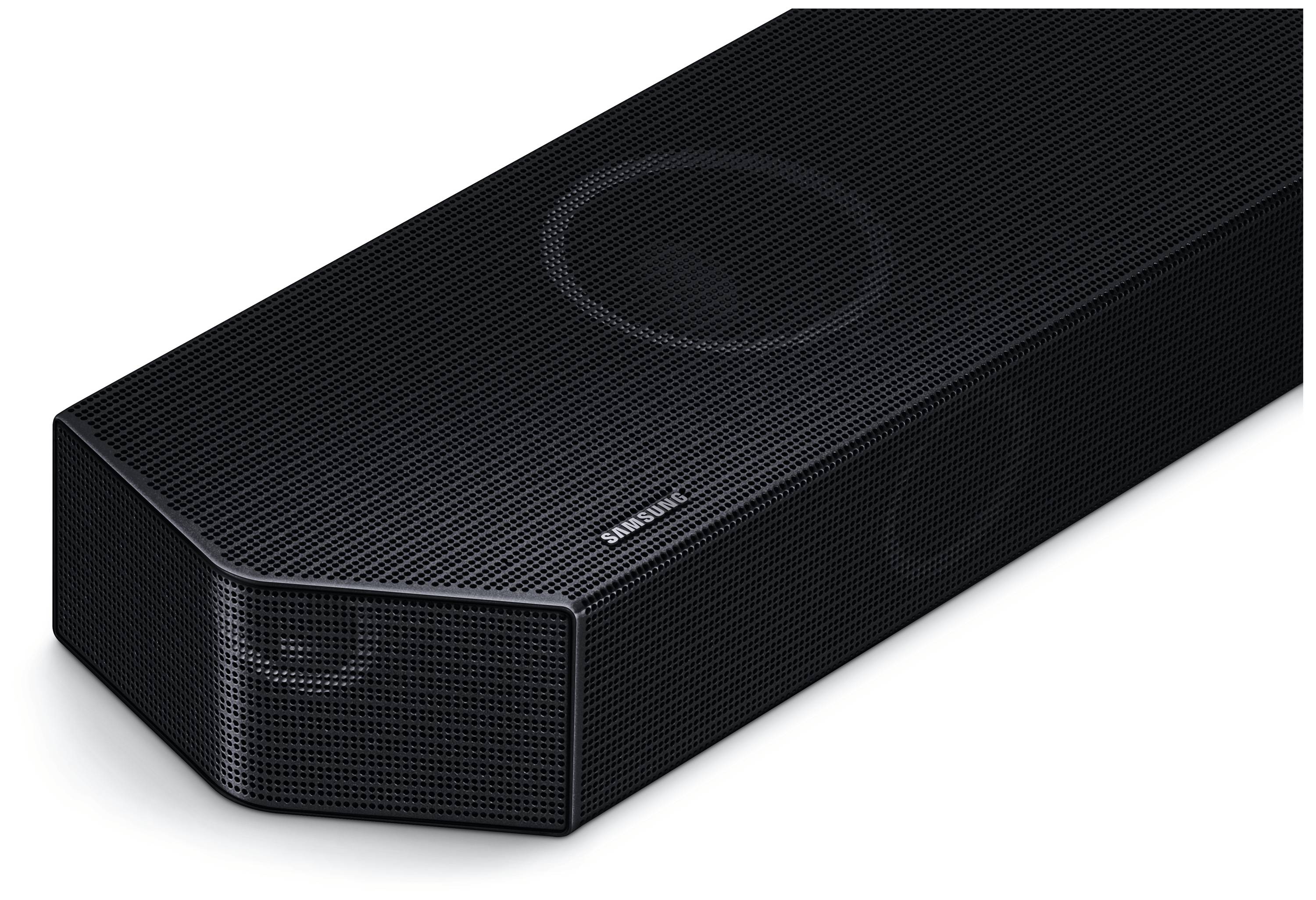 Samsung Q-Soundbar HW-Q810GD Surround System Schwarz Dolby Atmos®, Bluetooth®, High-Resolution Audio, WLAN, Wandbefestigung, Sprachsteuerung