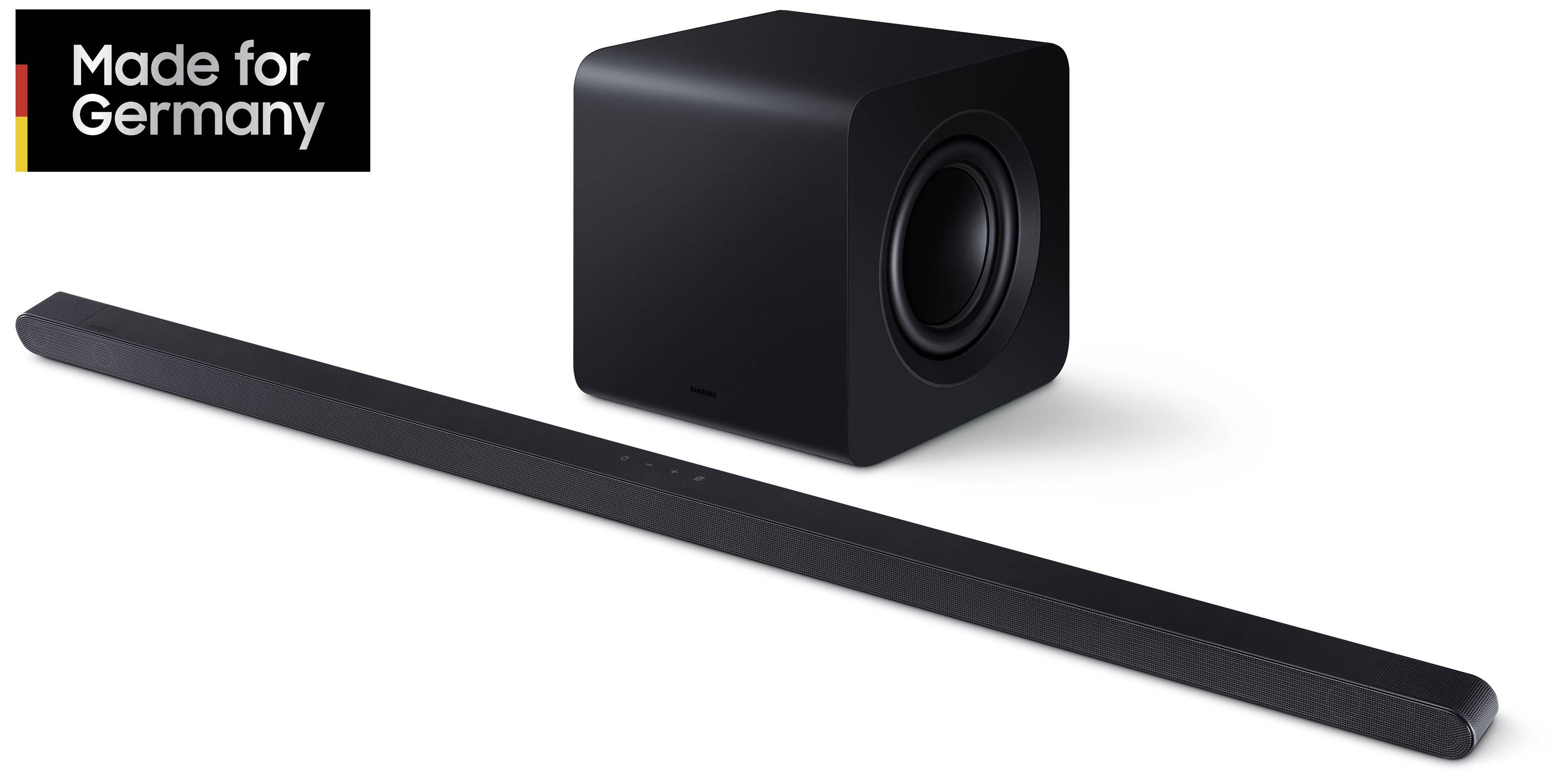 Samsung Ultra Slim Soundbar HW-S810GD Surround System Schwarz Bluetooth®, Dolby Atmos®, WLAN, Wandbefestigung, Sprachsteuerung