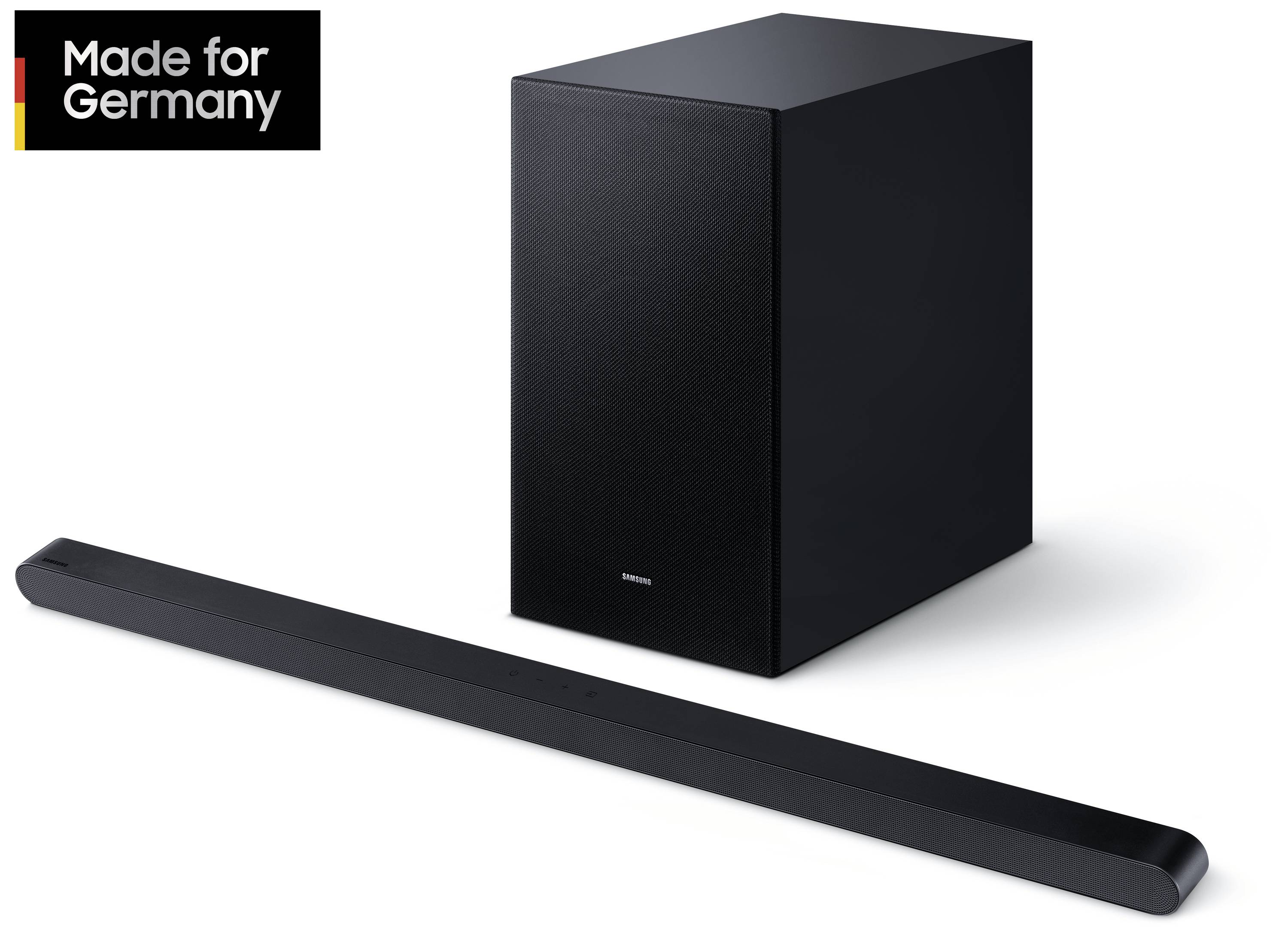 Samsung Ultra Slim Soundbar HW-S711GD Surround System Schwarz Bluetooth®, Dolby Atmos®, WLAN, Wandbefestigung, Sprachsteuerung