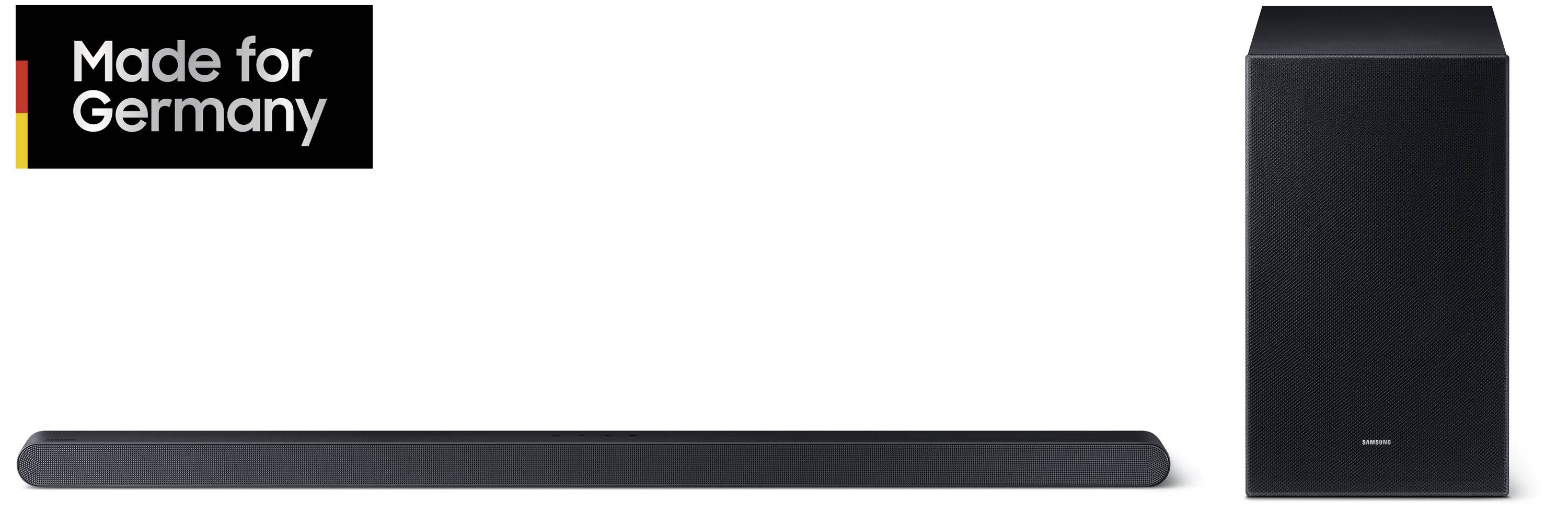 Samsung Ultra Slim Soundbar HW-S711GD Surround System Schwarz Bluetooth®, Dolby Atmos®, WLAN, Wandbefestigung, Sprachsteuerung