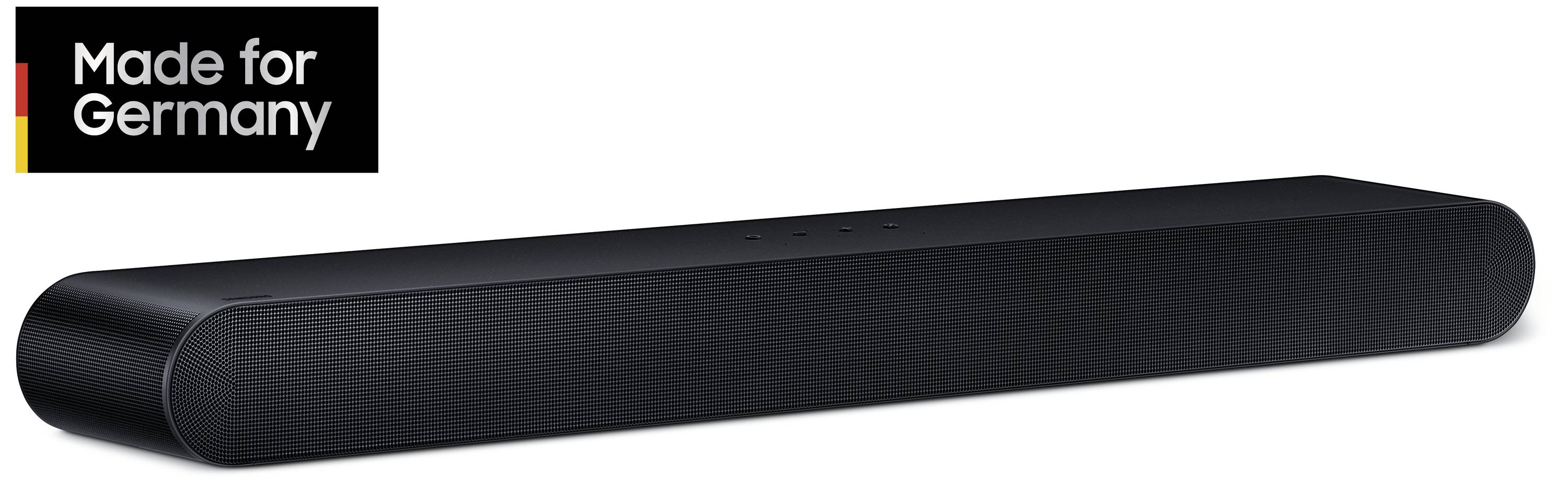 Samsung S-Soundbar HW-S66GD Soundbar Schwarz Bluetooth®, Dolby Atmos®, High-Resolution Audio, WLAN, Sprachsteuerung, Wandbefestigung