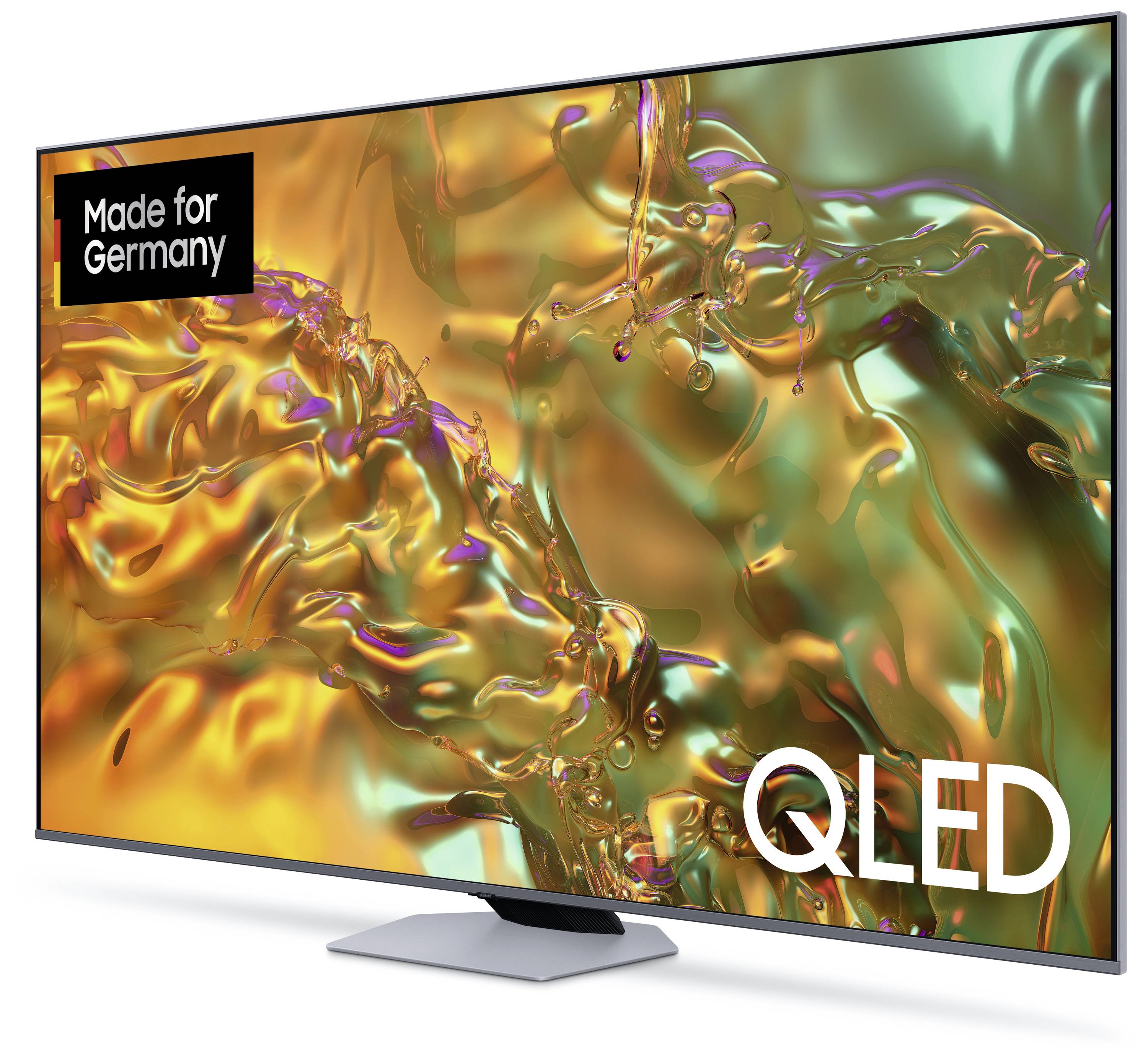 Samsung Neo QLED 4K Q80D QLED-TV 214 cm 85 Zoll EEK G (A - G) CI+, DVB-T2 HD, WLAN, UHD, Smart TV, QLED Schwarz, Silber