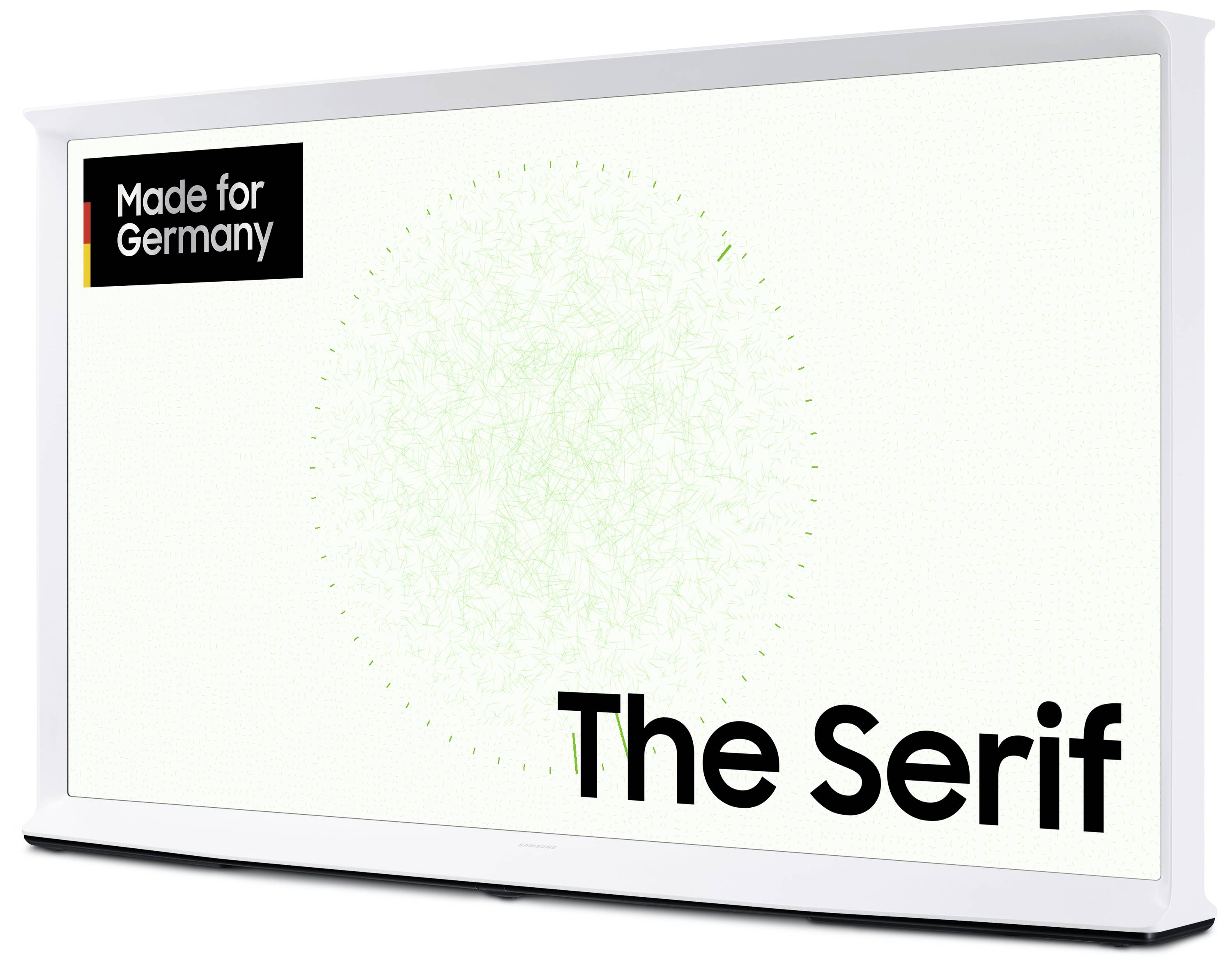 Samsung QLED 4K "The Serif" LS01DA QLED-TV 125cm 50 Zoll EEK G (A - G) DVB-C, DVB-S2, DVB-T2, WLAN, UHD, Smart TV Weiß, Schwarz