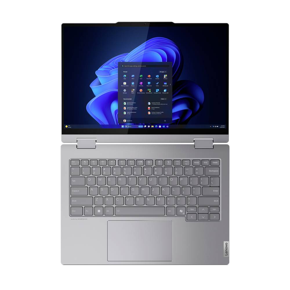 Lenovo 2-in-1 Notebook / Tablet ThinkBook 14 2-in-1 G4 IML 35.6 cm (14 Zoll) WUXGA Intel® Core™ Ultra 5 Ultra 5-125U 16 GB RAM 512 GB SSD Deutsch