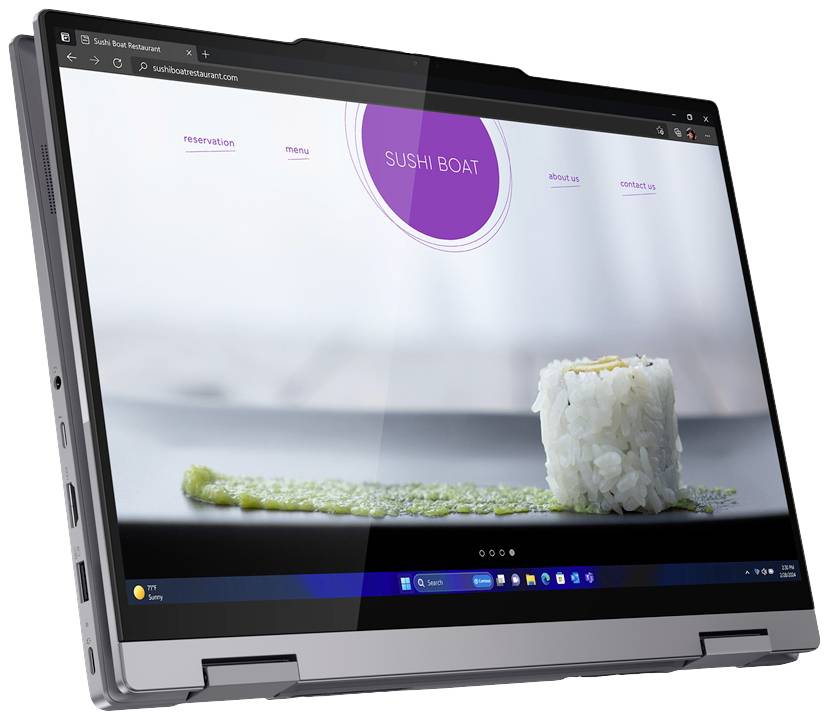 Lenovo 2-in-1 Notebook / Tablet ThinkBook 14 2-in-1 G4 IML 35.6 cm (14 Zoll) WUXGA Intel® Core™ Ultra 5 Ultra 5-125U 16 GB RAM 512 GB SSD Deutsch