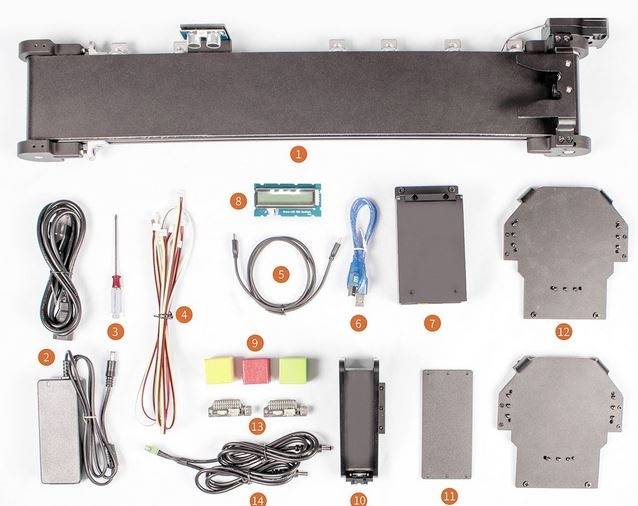 UFactory uArm Förderband Kit MBS-Z1-18 Förderband