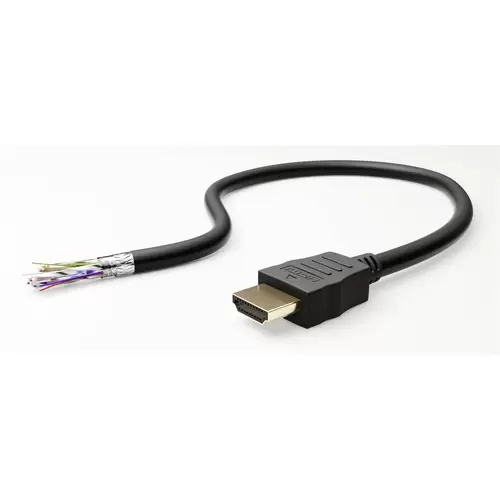 Goobay HDMI Anschlusskabel HDMI-A Stecker, HDMI-A Stecker 7.50 m Schwarz 61162 4K UHD, vergoldet, e Goobay HDMI Anschlusskabel HDMI-A Stecker, HDMI-A Stecker 7.50 m Schwarz 61162 4K UHD, vergoldet, e