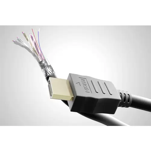 Goobay HDMI Anschlusskabel HDMI-A Stecker, HDMI-A Stecker 7.50 m Schwarz 61162 4K UHD, vergoldet, e Goobay HDMI Anschlusskabel HDMI-A Stecker, HDMI-A Stecker 7.50 m Schwarz 61162 4K UHD, vergoldet, e