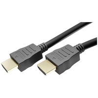 Goobay HDMI Anschlusskabel HDMI-A Stecker, HDMI-A Stecker 7.50 m Schwarz 61162 4K UHD, vergoldet, e Goobay HDMI Anschlusskabel HDMI-A Stecker, HDMI-A Stecker 7.50 m Schwarz 61162 4K UHD, vergoldet, e
