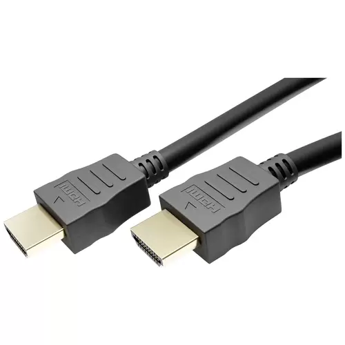 Goobay HDMI Anschlusskabel HDMI-A Stecker, HDMI-A Stecker 7.50 m Schwarz 61162 4K UHD, vergoldet, e Goobay HDMI Anschlusskabel HDMI-A Stecker, HDMI-A Stecker 7.50 m Schwarz 61162 4K UHD, vergoldet, e