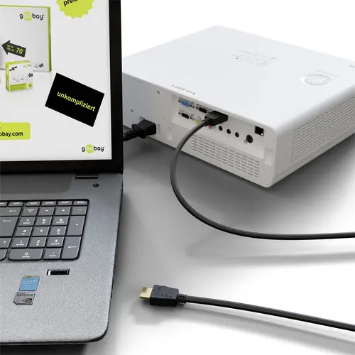 Goobay HDMI Anschlusskabel HDMI-A Stecker, HDMI-A Stecker 20.00 m Schwarz 38523 4K UHD, vergoldet Goobay HDMI Anschlusskabel HDMI-A Stecker, HDMI-A Stecker 20.00 m Schwarz 38523 4K UHD, vergoldet