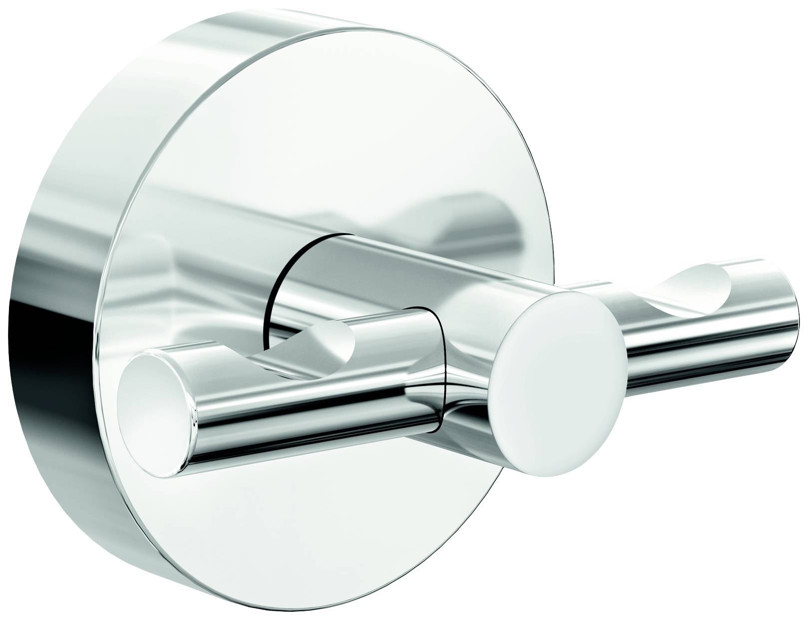 tesa SMOOZ Handtuchhaken 2 Haken Klebstoff Metall (verchromt)