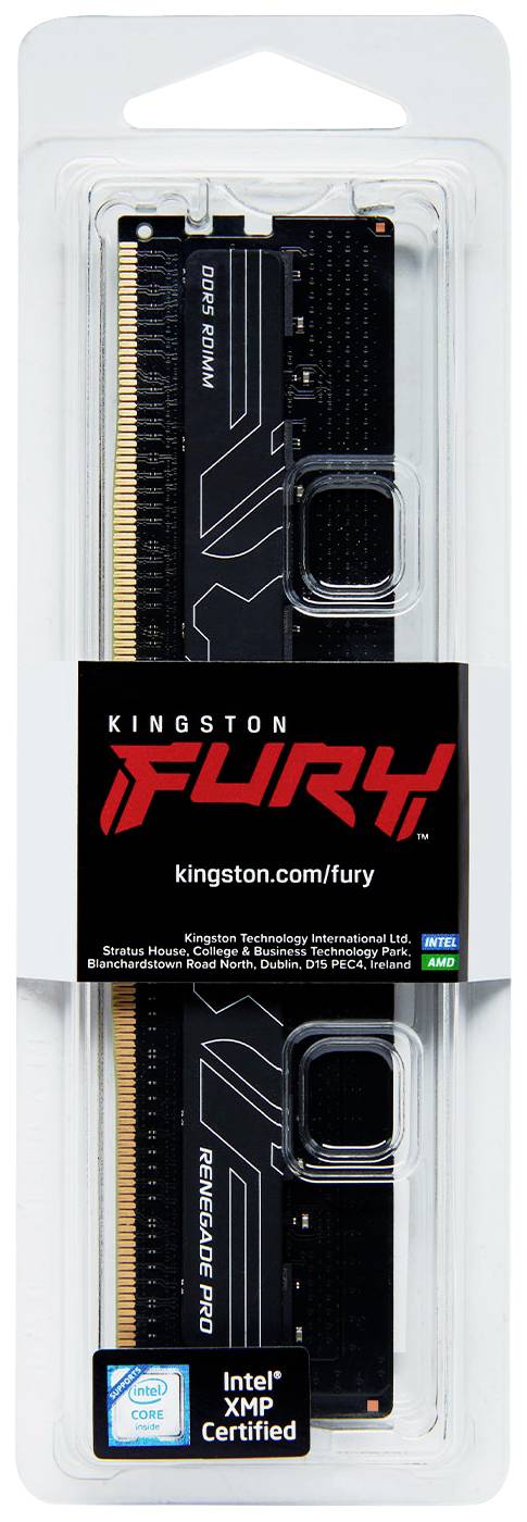 Kingston FURY Renegade Pro PC-Arbeitsspeicher Modul Retail DDR5 16 GB 1 x 16 GB on-die ECC 6000 MHz 288pin DIMM CL32 KF560R32RBE-16