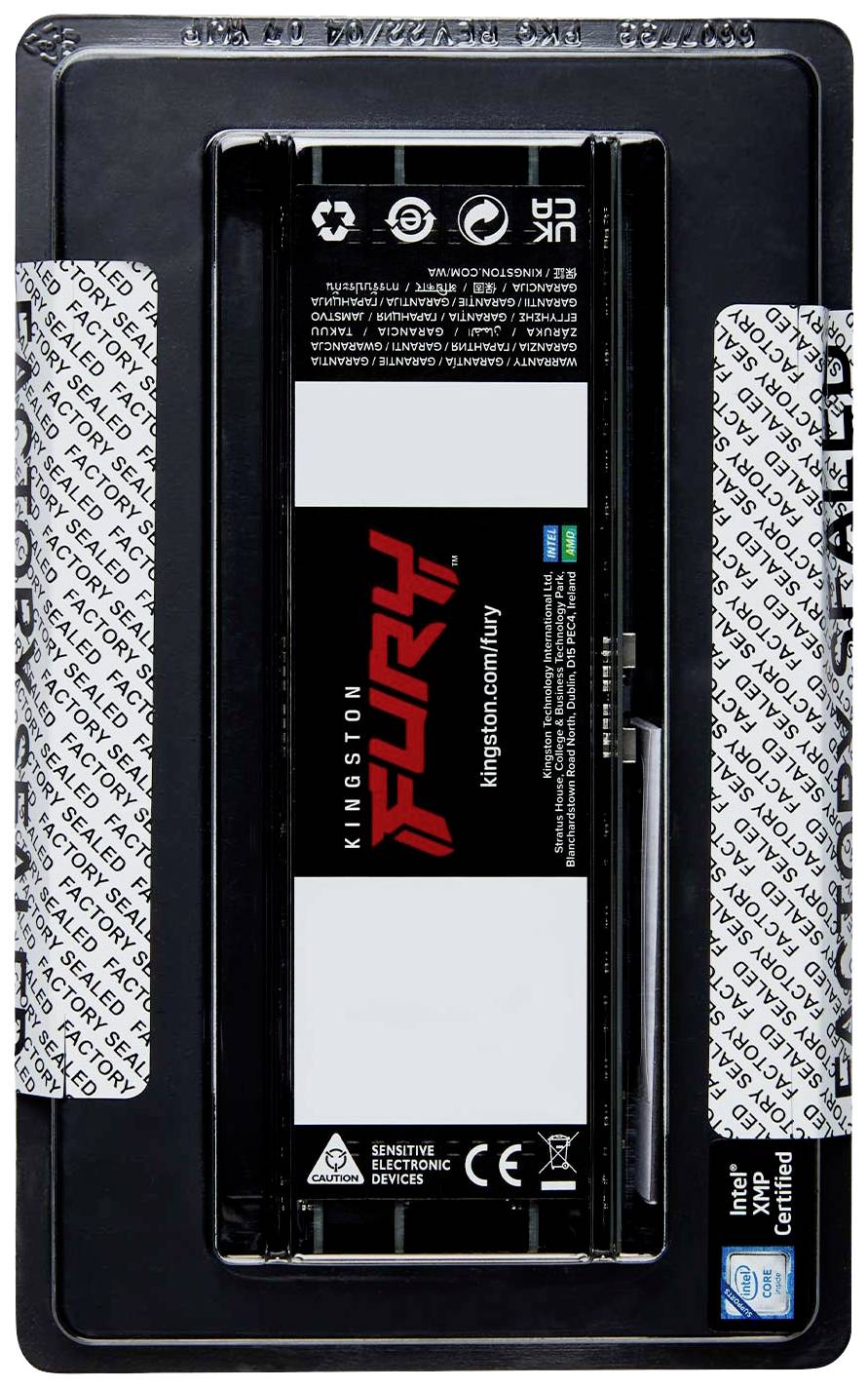 Kingston FURY Renegade Pro PC-Arbeitsspeicher Kit Retail DDR5 64GB 4 x 16GB on-die ECC 5600MHz 288pin DIMM KF556R28RBEK4-64