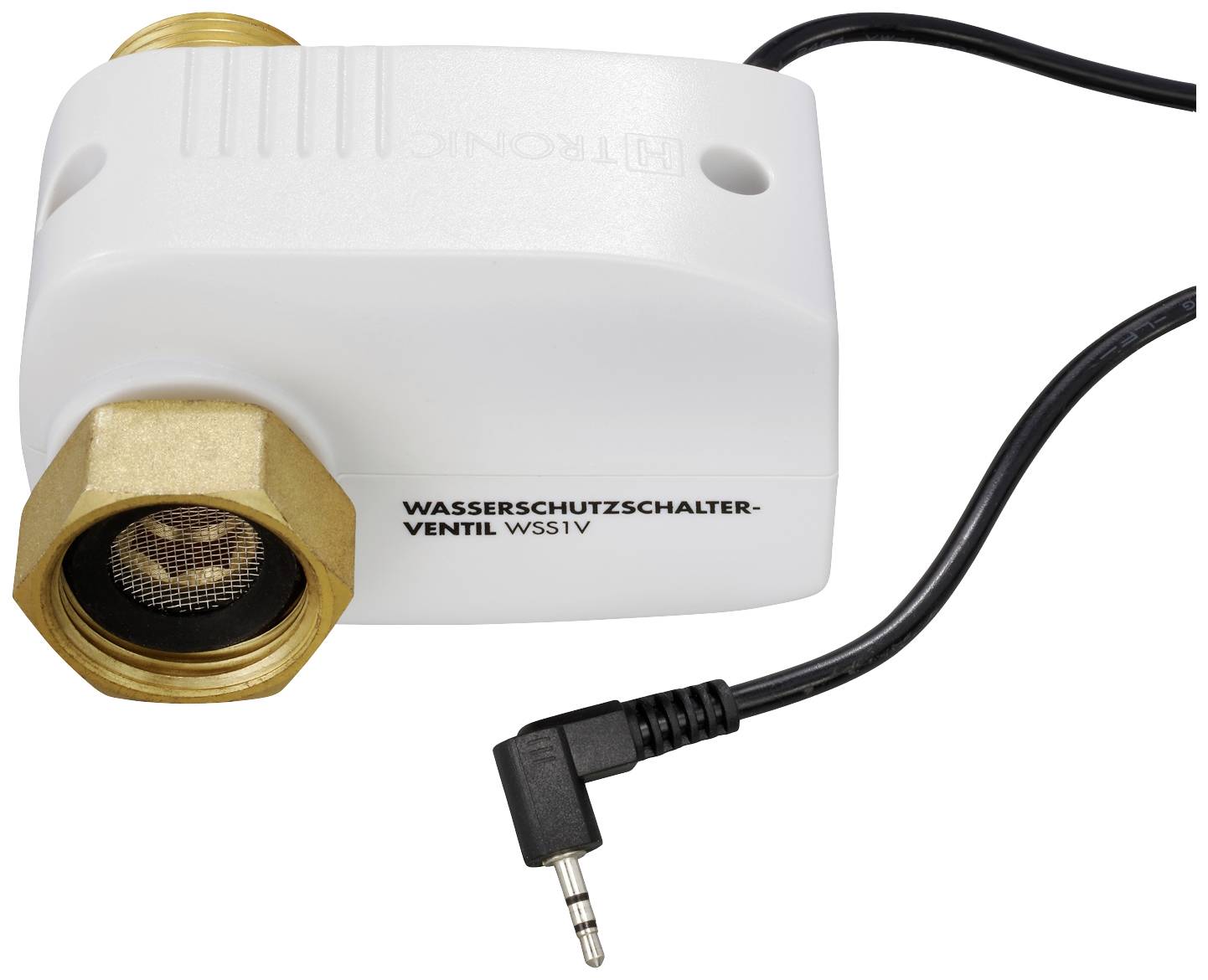 H-Tronic 1114725 WSS 1 Wassermelder mit externem Sensor netzbetrieben, über Steckdose