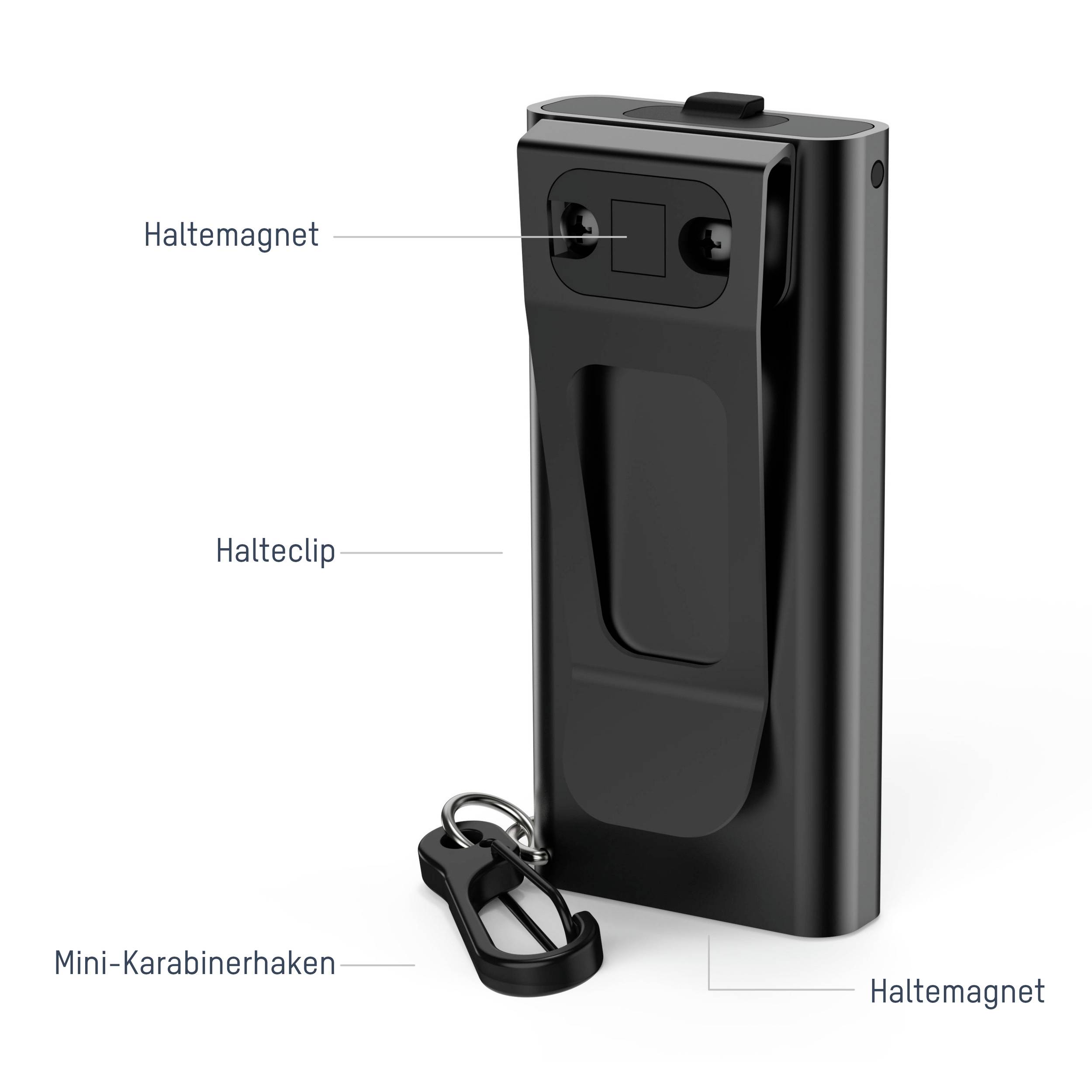 Ansmann 1600-0597 ML400R Mobile Kleinleuchte LED Schwarz