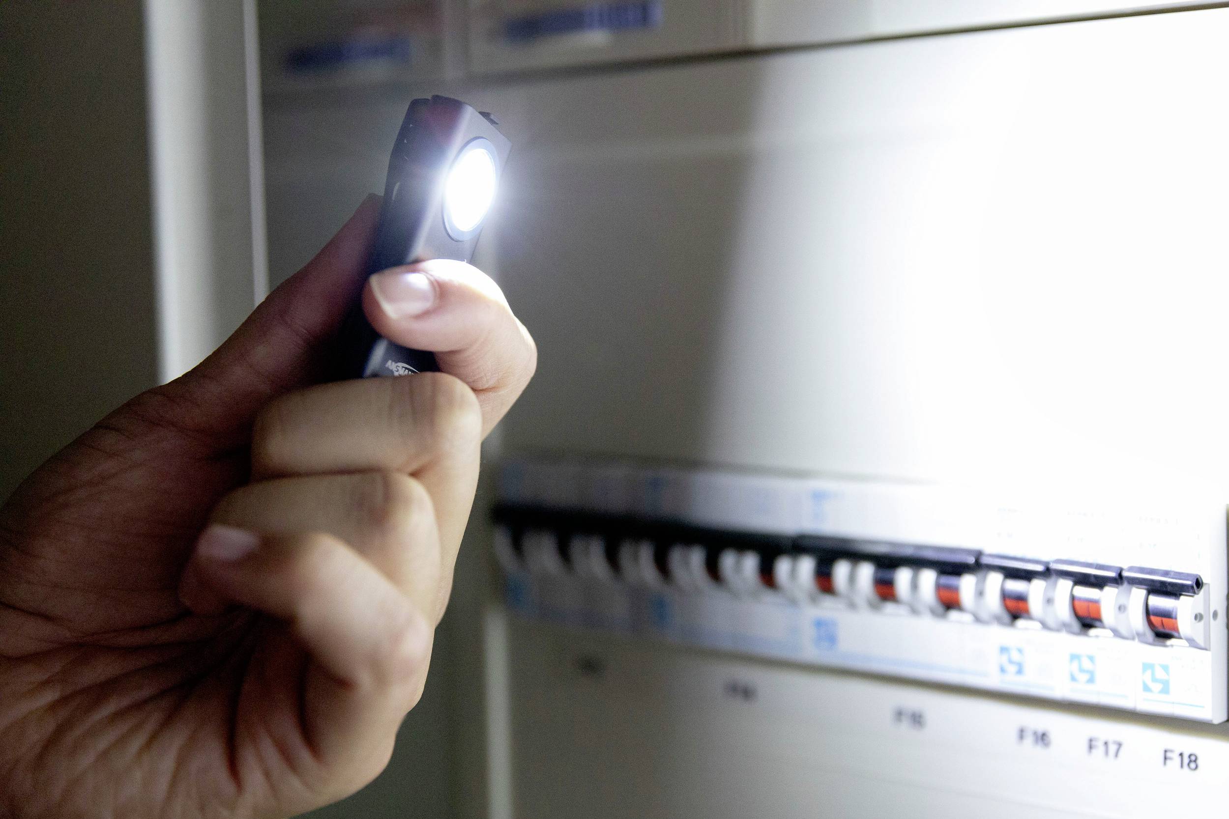 Ansmann 1600-0597 ML400R Mobile Kleinleuchte LED Schwarz